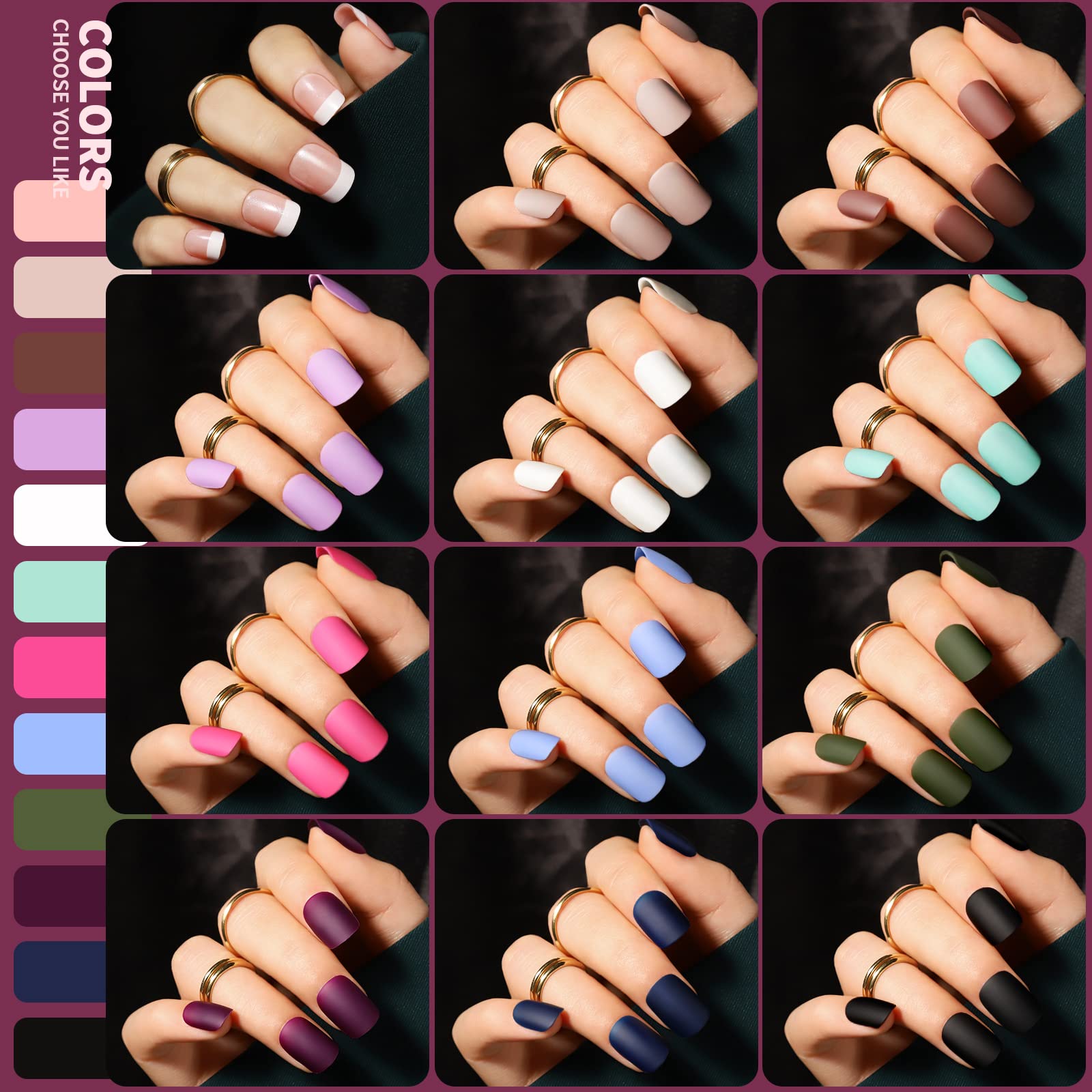 Teenitor close-up of matte nail texture showcasing smooth finish