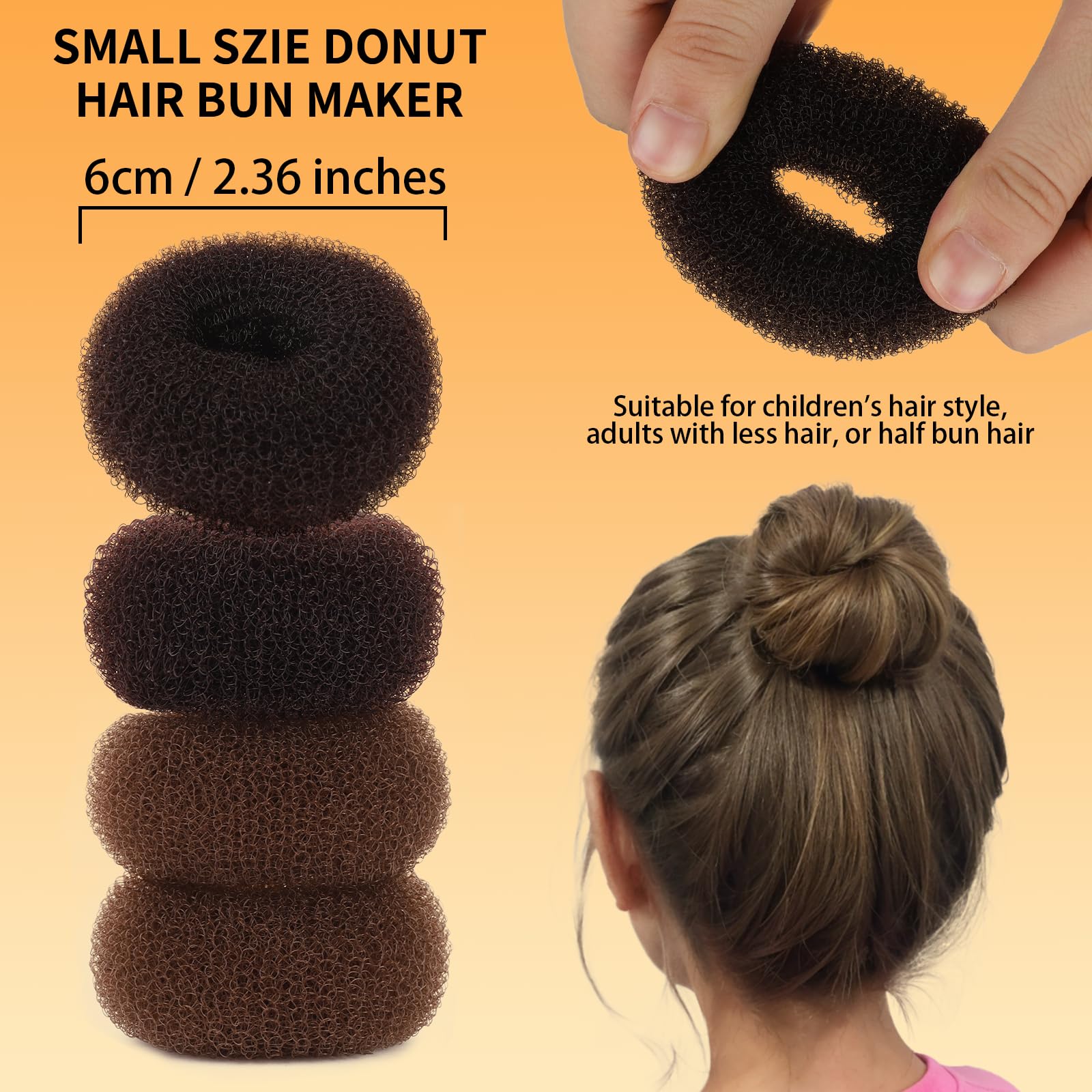 Close-up of Teenitor mesh donut texture highlighting gentle grip for fine hair