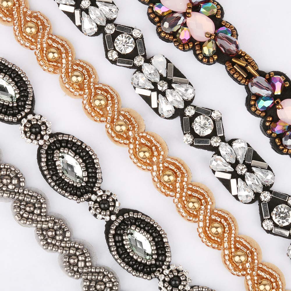 Teenitor close-up rhinestone detail highlighting secure beads and sparkle