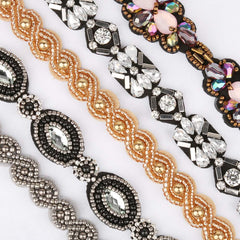 Teenitor close-up rhinestone detail highlighting secure beads and sparkle