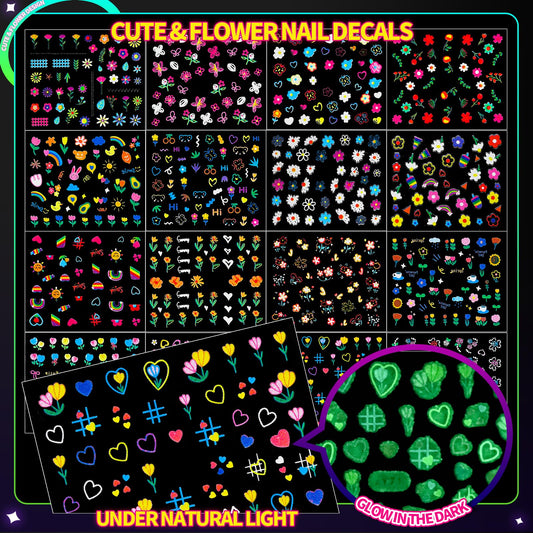 Teenitor close-up of sticker sheet texture showing vibrant colors and detailed kids-friendly designs