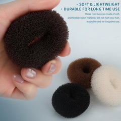 Teenitor close-up of foam donut texture demonstrating comfortable lightweight hold
