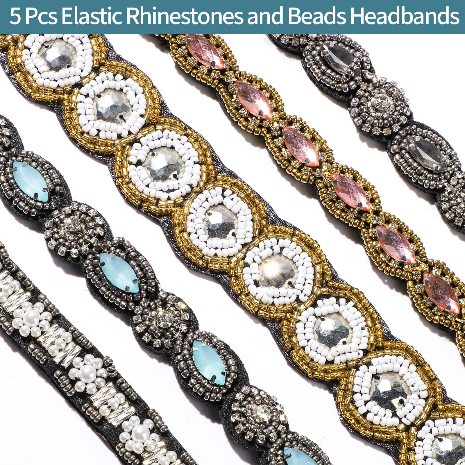 Teenitor close-up of rhinestones and beads highlighting craftsmanship and elegant shine