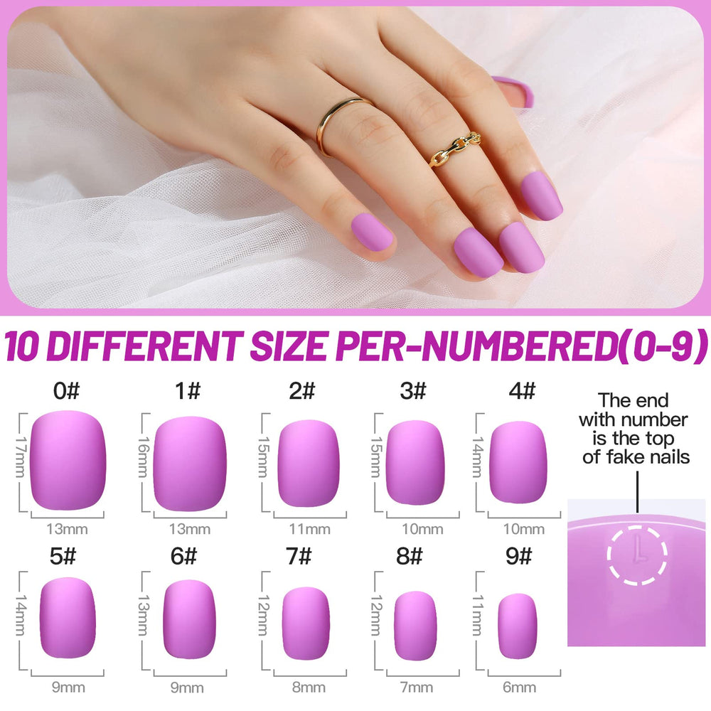 Teenitor 12 matte color grid displaying shade variety for small hands