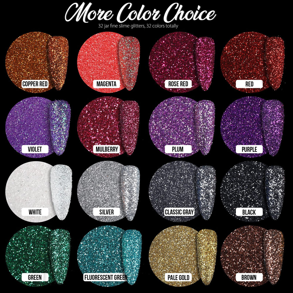 Teenitor flatlay of selected colors demonstrating palette range and mixing options