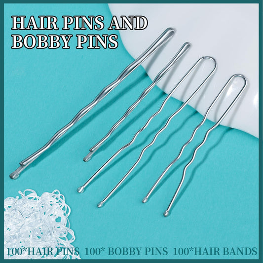 Teenitor compartment box open with separated pins and bands for easy access and organization