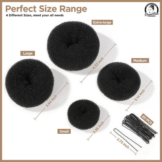 Teenitor extra-large donut close-up displaying volume potential and secure hold benefit
