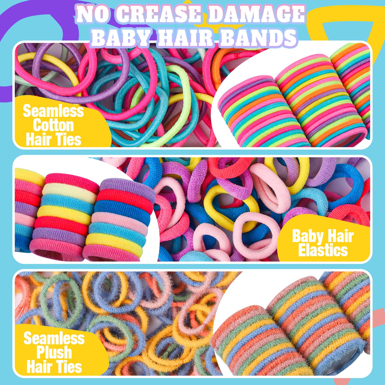 Teenitor fabric and seamless ties detail showing soft bands that reduce creasing