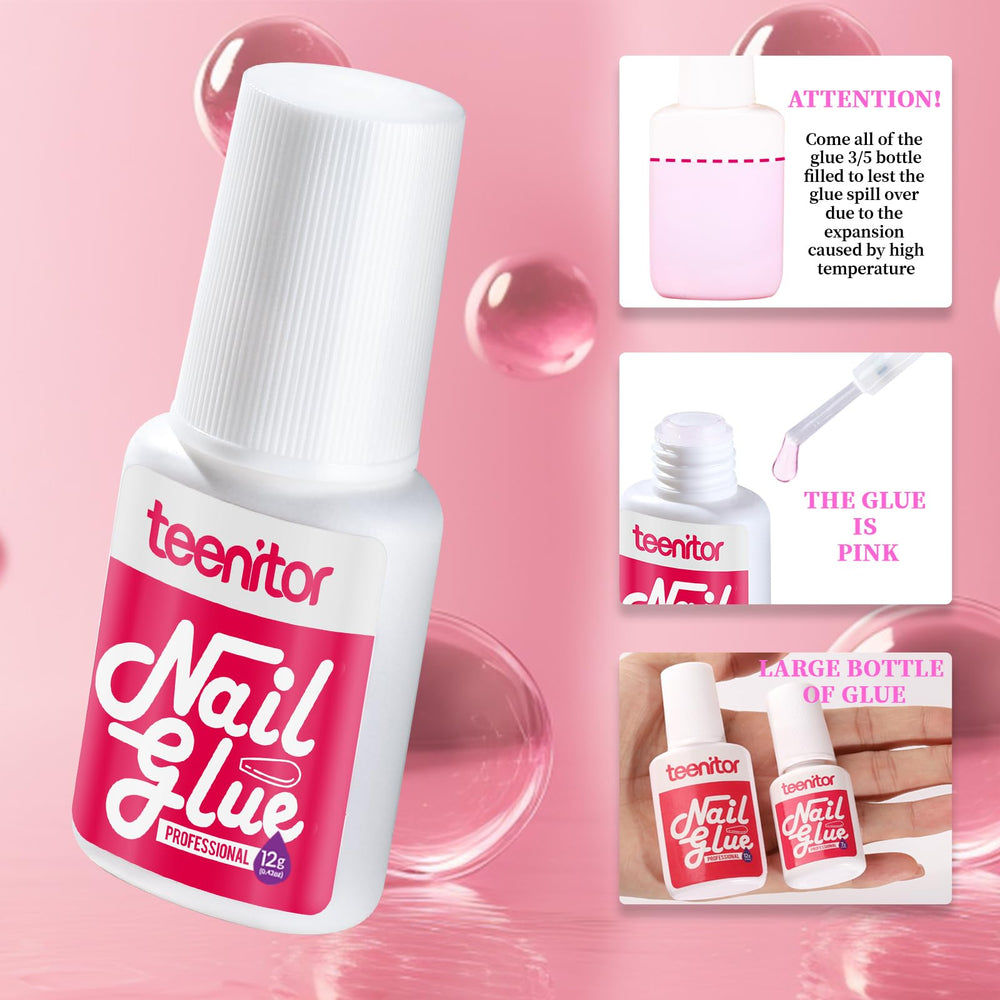 Teenitor nail file and buffer set showing smooth finish benefit