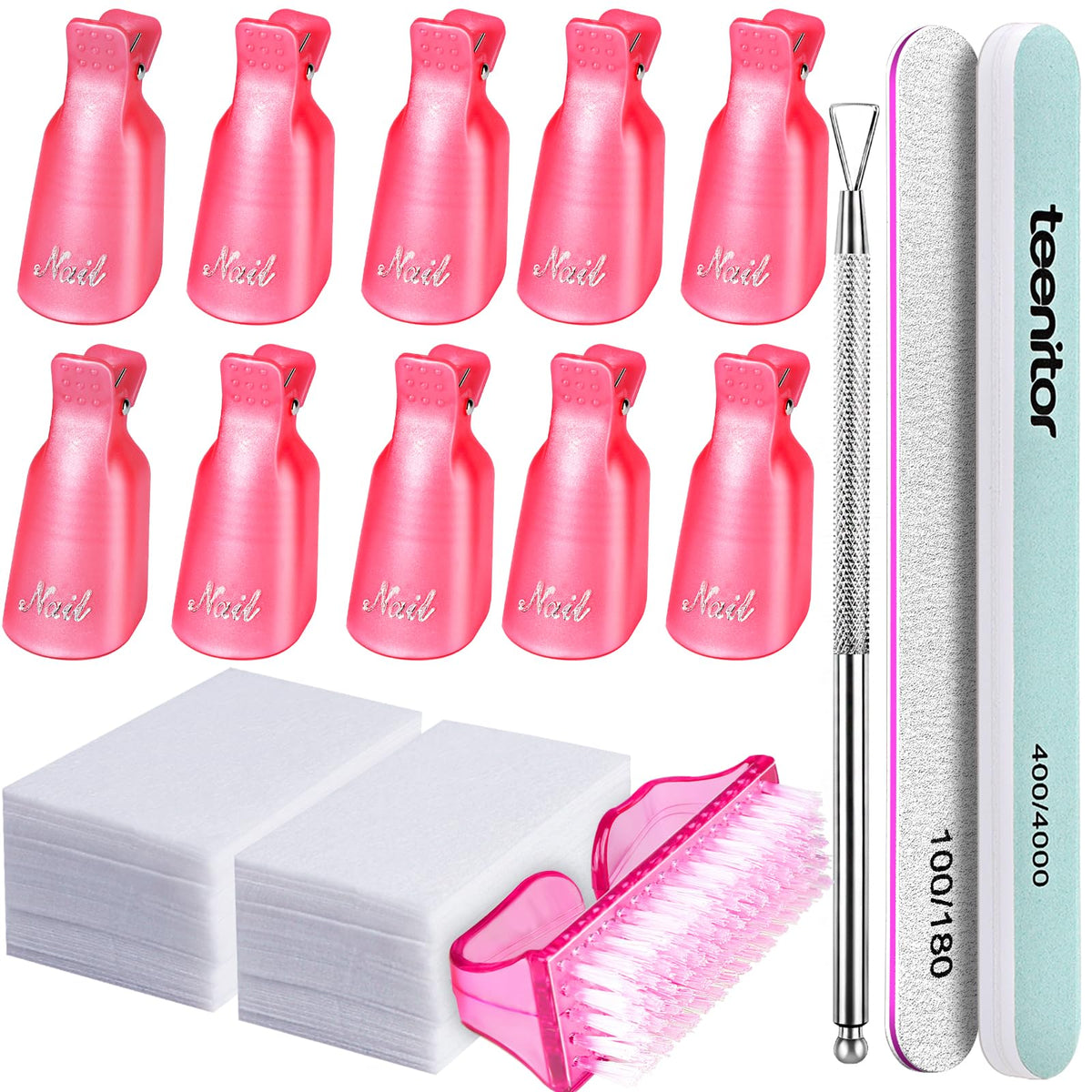 Teenitor front packaging showing full kit and contents for at-home removal benefit