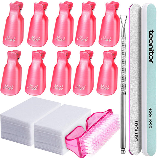 Teenitor front packaging showing full kit and contents for at-home removal benefit