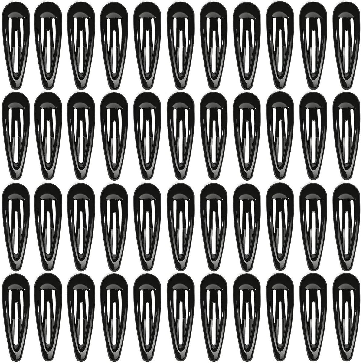 Teenitor front packaging showing 50 black clips and tidy box for easy storage