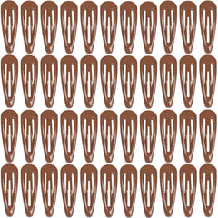 Teenitor brown snap clips front packaging shows neat box and quantity benefit