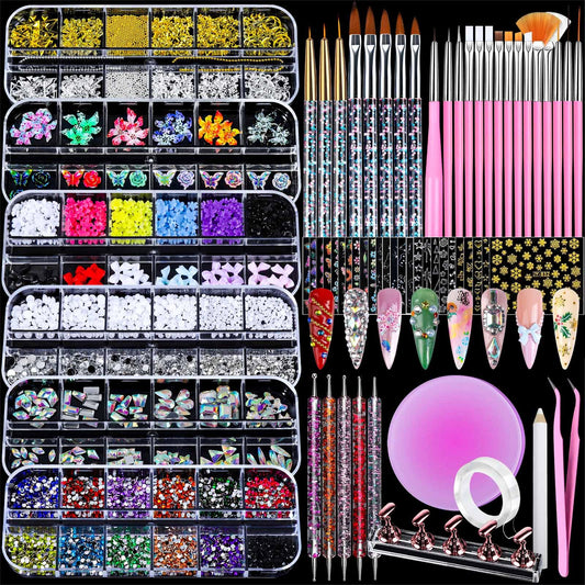 Teenitor front packaging showing full kit and contents for versatile manicures