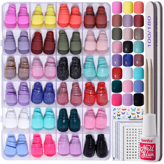 Teenitor front packaging showing full 576-piece kit and variety benefits