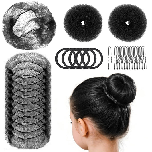 Teenitor front packaging showing full bun kit and neat presentation benefits