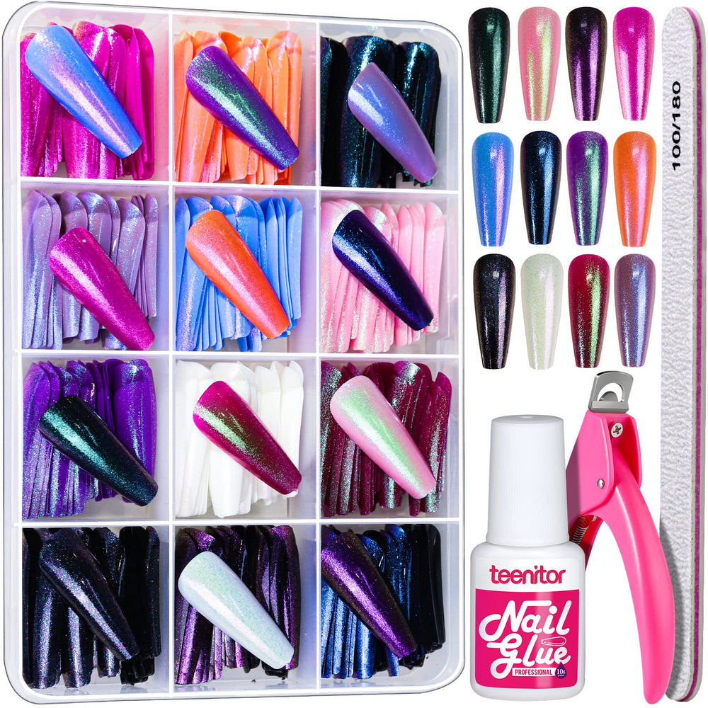 Teenitor front packaging showing full 288-piece kit and included tools for convenience