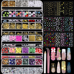 Teenitor front packaging showing full nail charm kit benefits