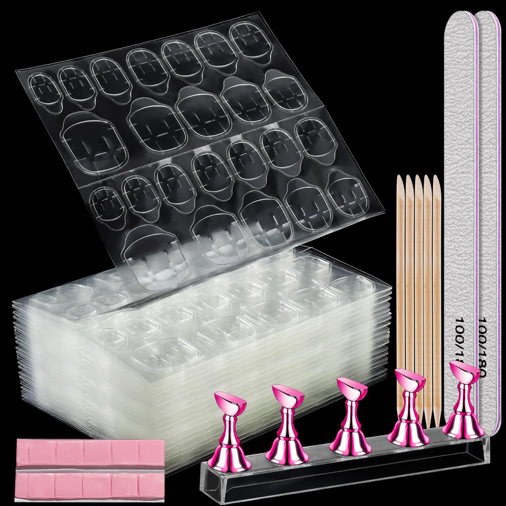 Teenitor front packaging showing complete adhesive tab kit for convenient use