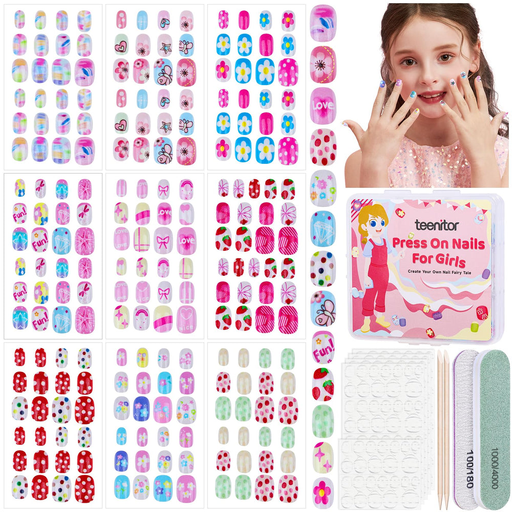 Teenitor front packaging showing full 216-piece kit and designs, easy selection benefit
