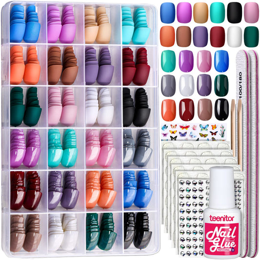 Teenitor front packaging showing full 576-piece kit and included accessories for easy at-home use