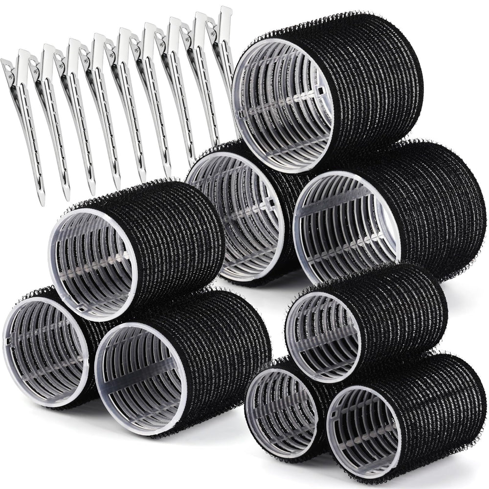 Teenitor front packaging showing full roller and clip kit and storage tube for organized styling