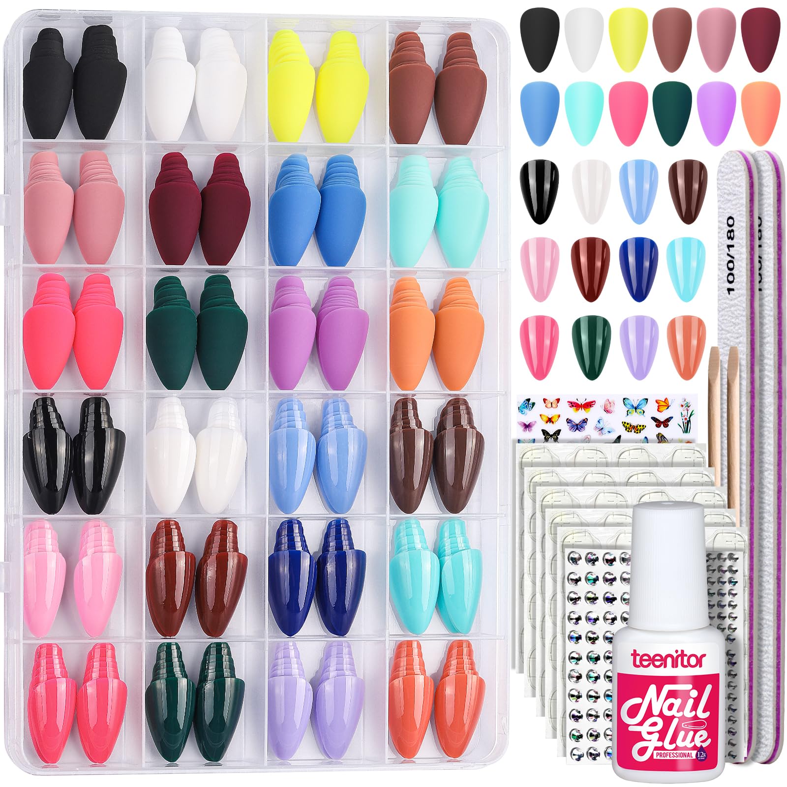 Teenitor front packaging showing full 24-pack kit and contents for easy selection