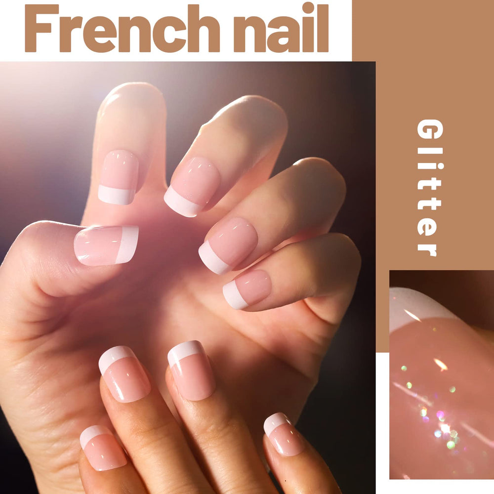 Teenitor glitter accents close-up highlighting sparkle and long-lasting shine