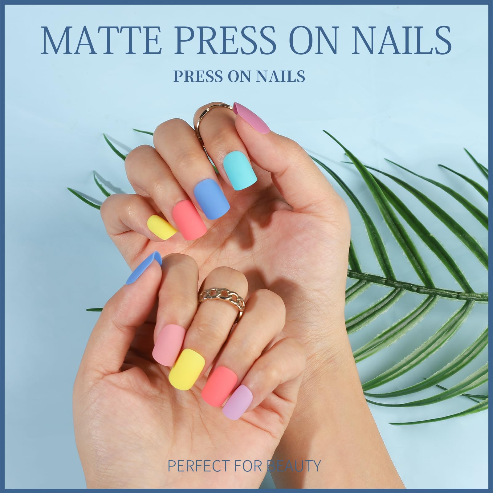 Teenitor glossy, French tip and glitter nails combined showing styling versatility