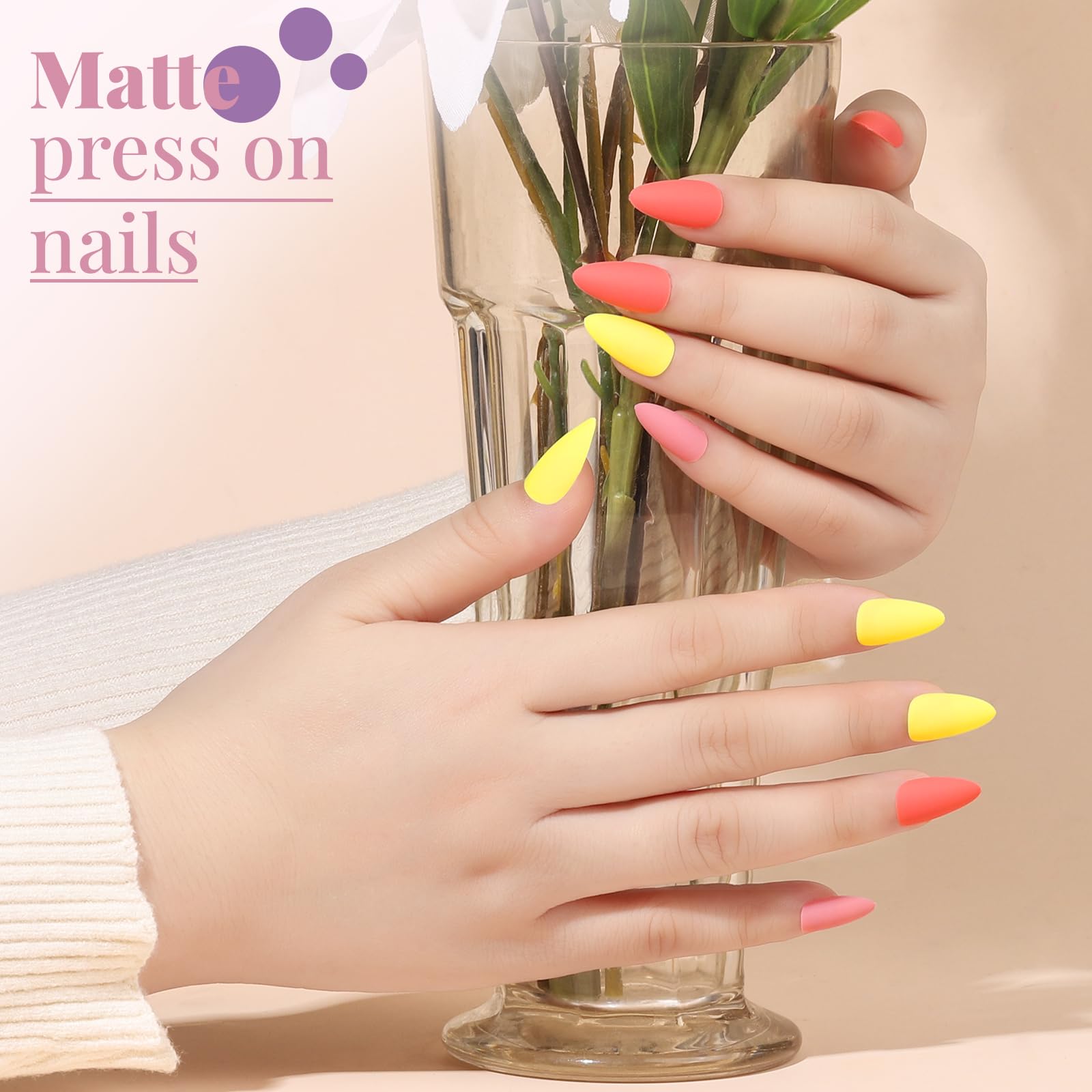 Teenitor glossy nails arranged to show high-shine finish and salon-style polish
