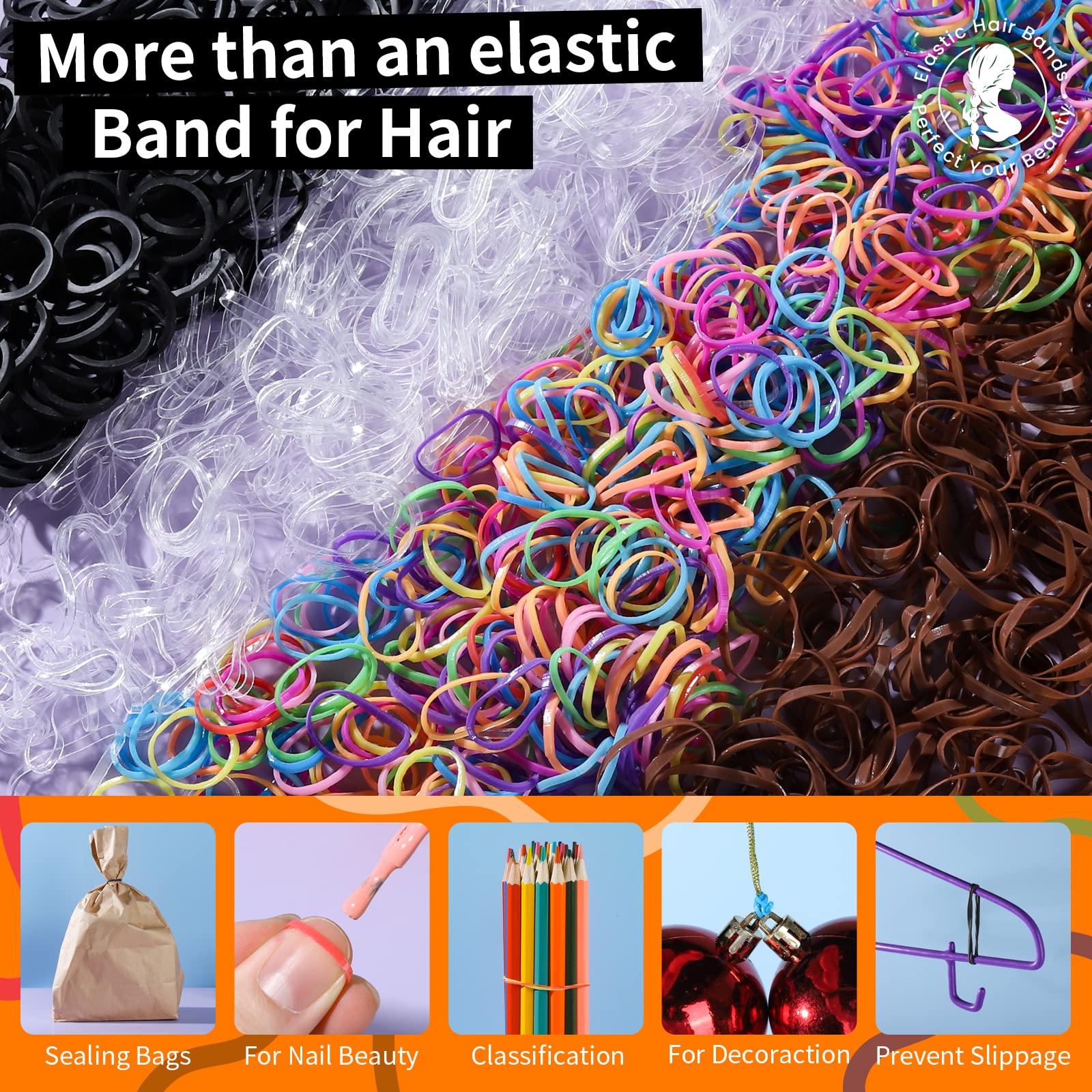 Teenitor hair bands holding ponytail firmly during active movement