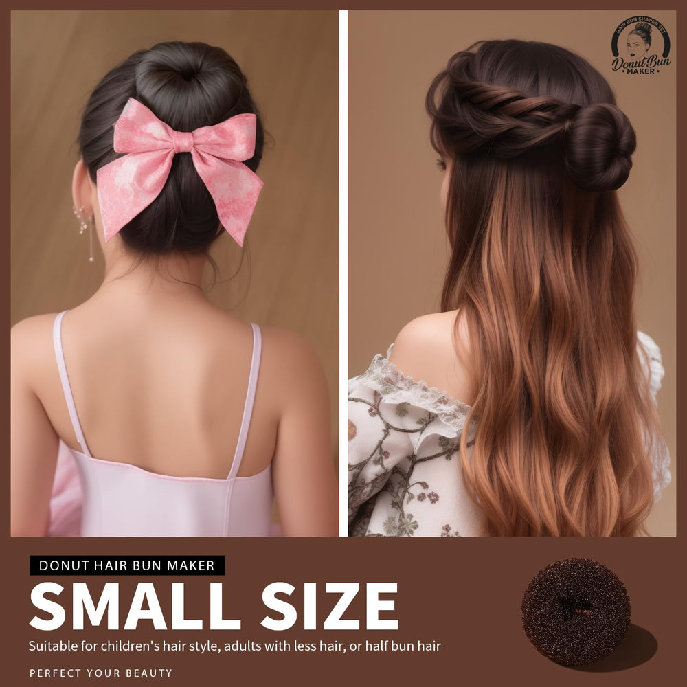 Teenitor used by dancer creating a neat ballet bun for long-lasting performance hold