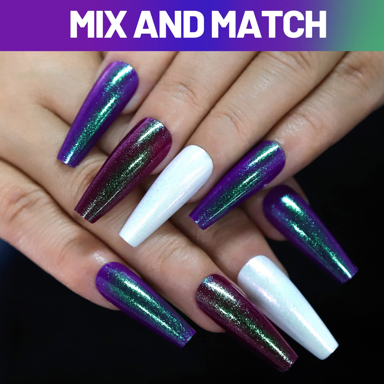 Teenitor press-on nails being applied at home for a fast salon-style manicure