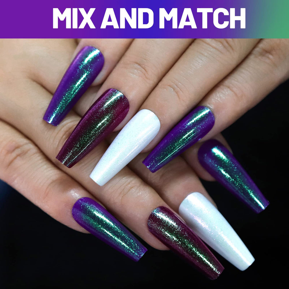 Teenitor press-on nails being applied at home for a fast salon-style manicure