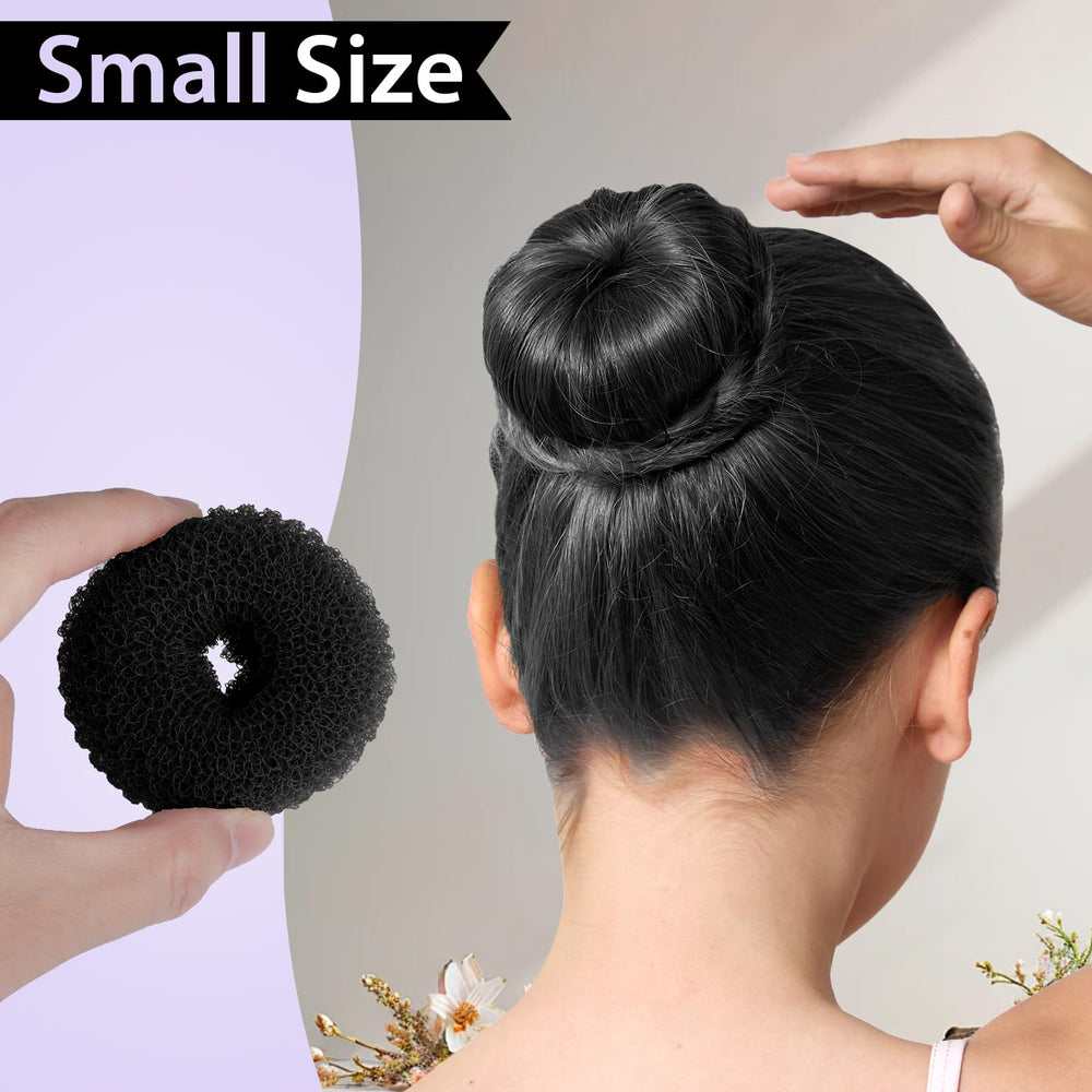 Teenitor invisible hair net stretched to show breathable fit and concealment
