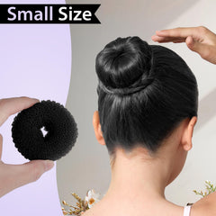Teenitor invisible hair net stretched to show breathable fit and concealment
