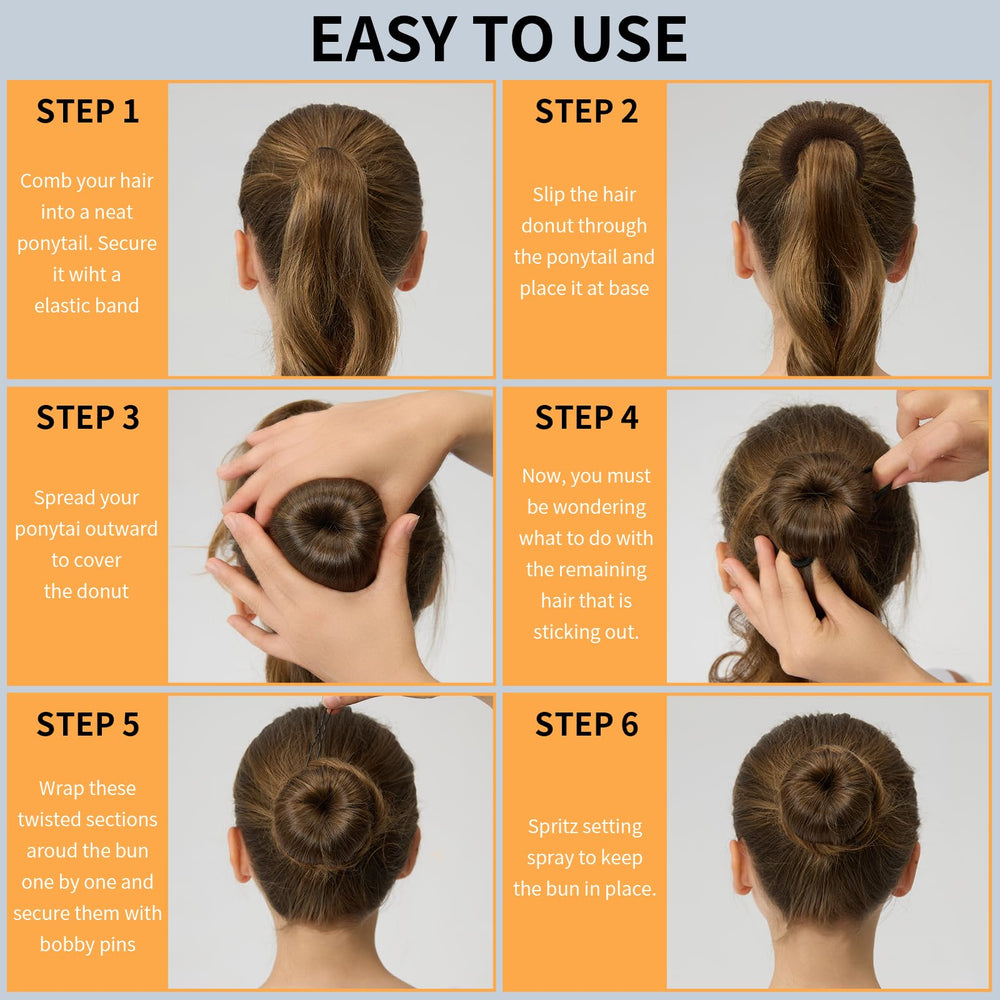 Child wearing Teenitor bun at ballet class showcasing long-lasting tidy hairstyle