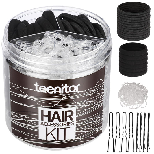 Teenitor kit front packaging showing included bands and pins for organized storage