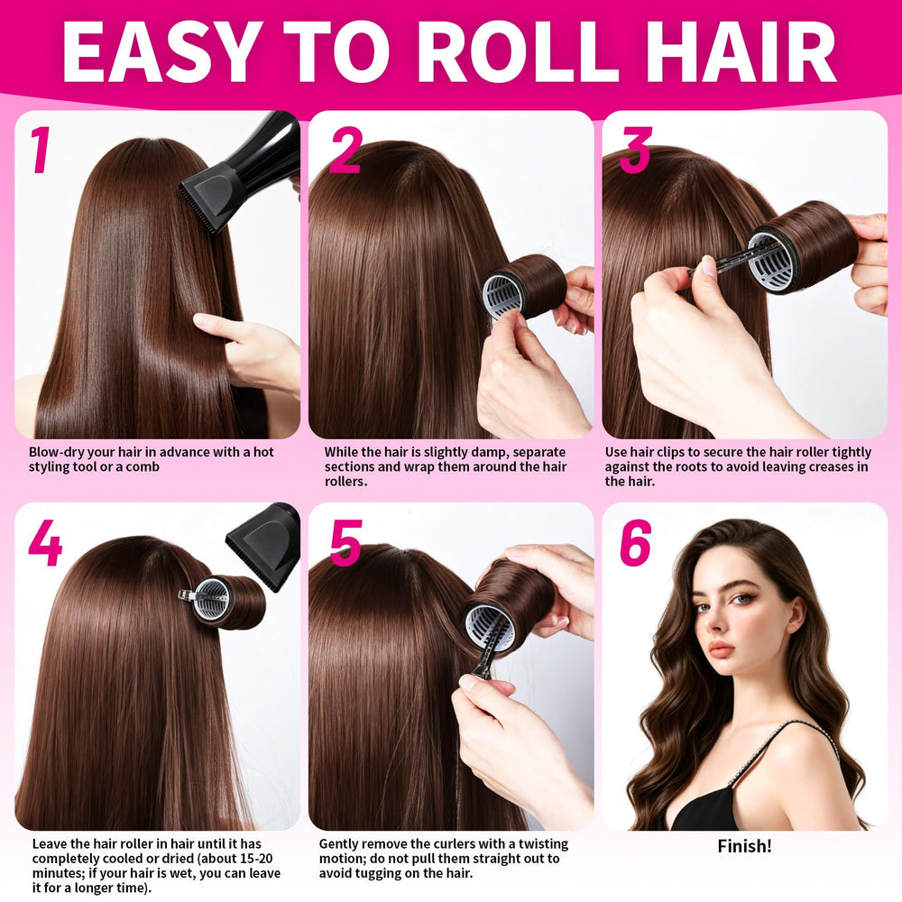 Teenitor rollers on vanity with towel and brush showing practical daily styling setup