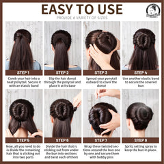 Teenitor casual updo outdoors showing polished style and quick everyday use