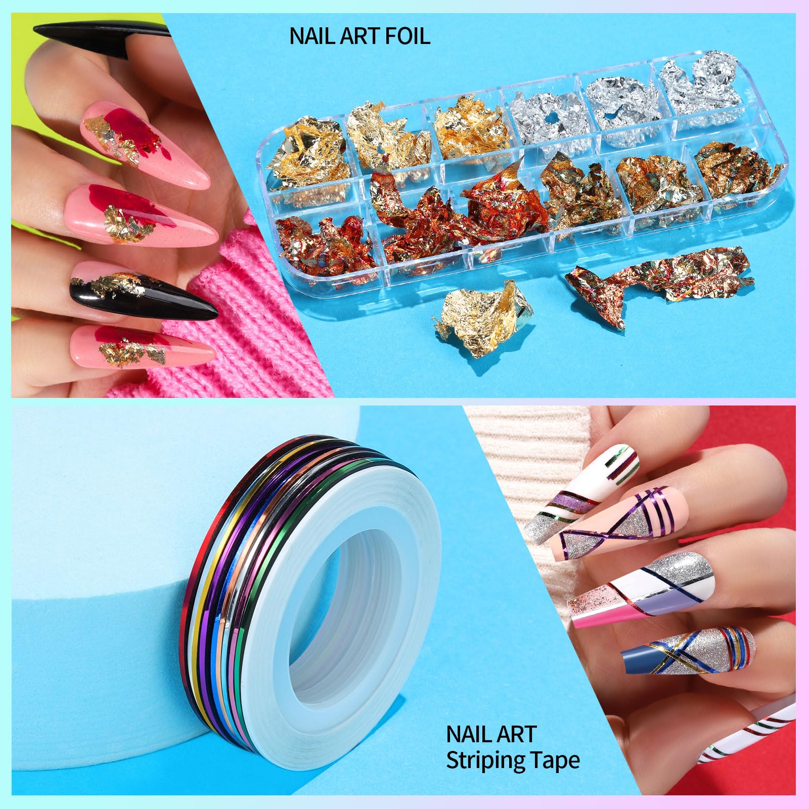 Teenitor manicure in use on hand showing salon-style results at home