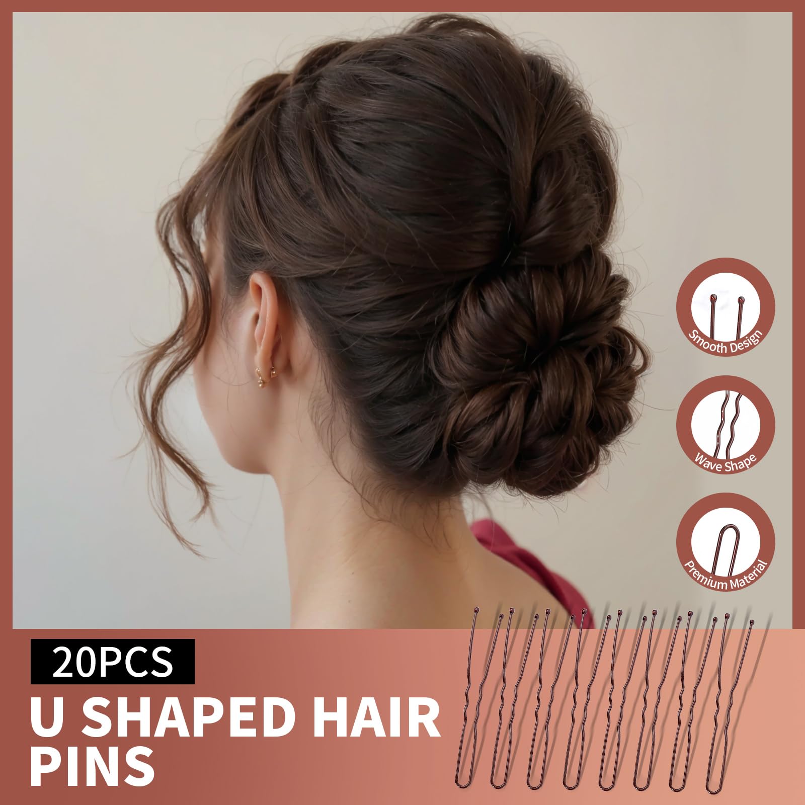 Teenitor worn in outdoor ponytail showing natural hold and discreet brown ties benefit