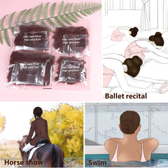 Teenitor lifestyle studio-ready bun, neat professional appearance