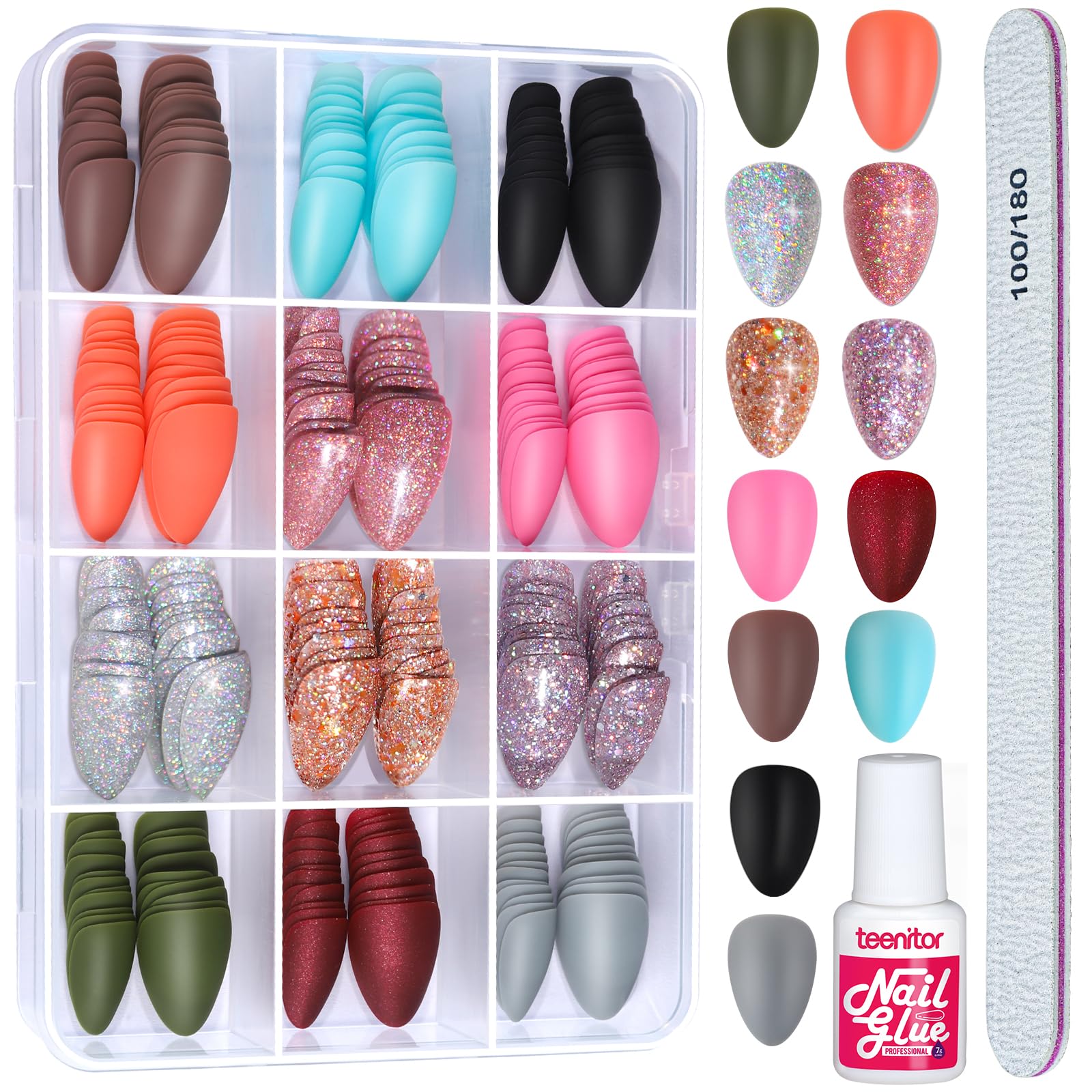 Teenitor lifestyle wearing nails on hands for event-ready polished look