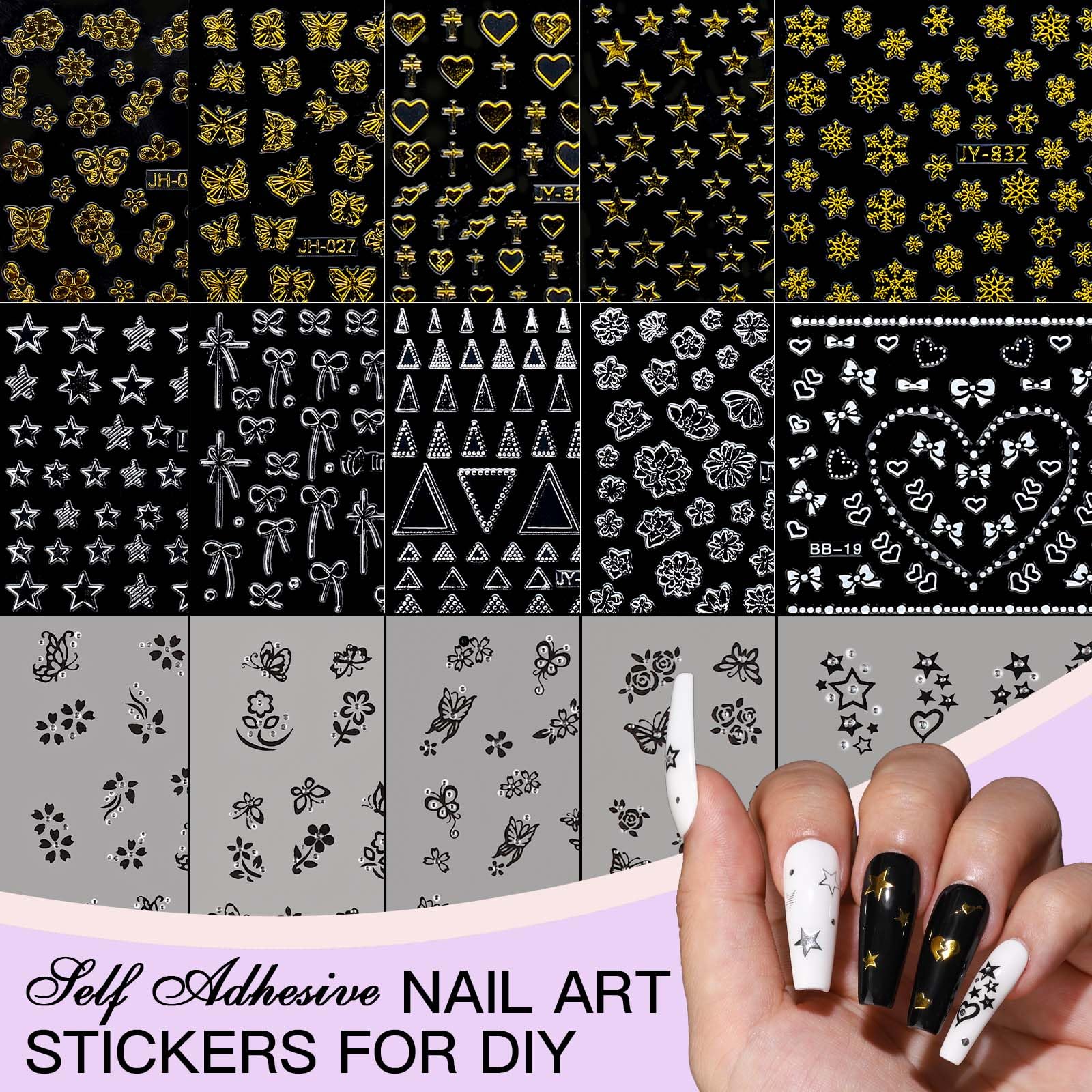 Teenitor magnetic nail stand displaying finished nails for practice and photos