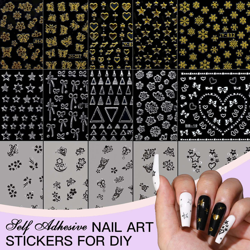 Teenitor magnetic nail stand displaying finished nails for practice and photos