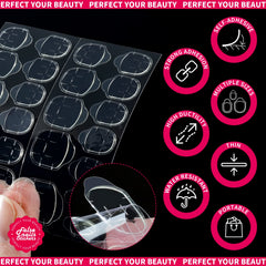 Teenitor magnetic stand holding nail tips for painting and curing easily