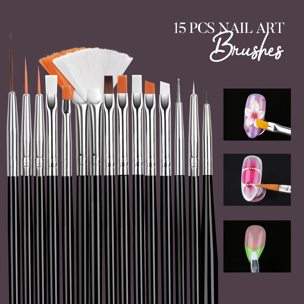 Teenitor magnetic nail stand holding press-on nails for hands-free decoration