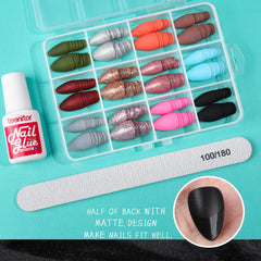 Teenitor matte and glitter array displaying color variety for mix-and-match styles