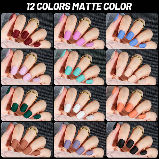 Teenitor matte texture close-up highlighting soft finish and natural look for small nail beds
